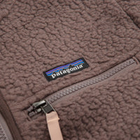Patagonia Womens Retro Pile Hooded Fleece - Dusky Brown thumbnail