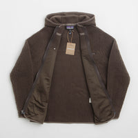 Patagonia Womens Retro Pile Hooded Fleece in Otter Brown thumbnail