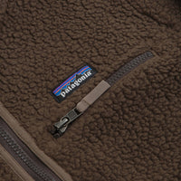 Patagonia Womens Retro Pile Hooded Fleece in Otter Brown thumbnail
