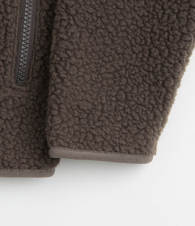 Patagonia Womens Retro Pile Hooded Fleece in Otter Brown