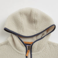 Patagonia Womens Retro Pile Hooded Fleece Pelican Flatspot