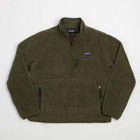 Patagonia Womens Retro Pile Marsupial Fleece - Basin Green thumbnail