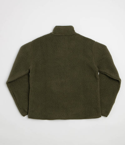 Patagonia Womens Retro Pile Marsupial Fleece - Basin Green