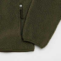 Patagonia Womens Retro Pile Marsupial Fleece - Basin Green thumbnail