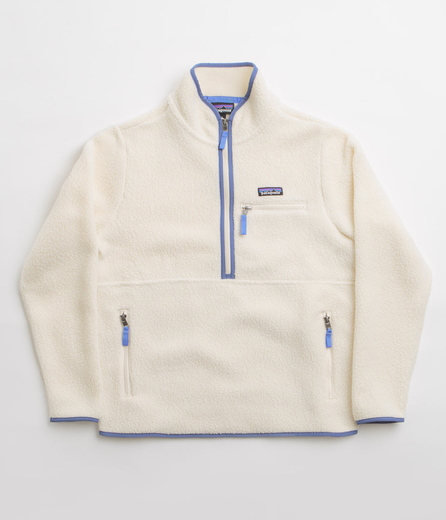 Patagonia Womens Retro Pile Marsupial Fleece in Natural