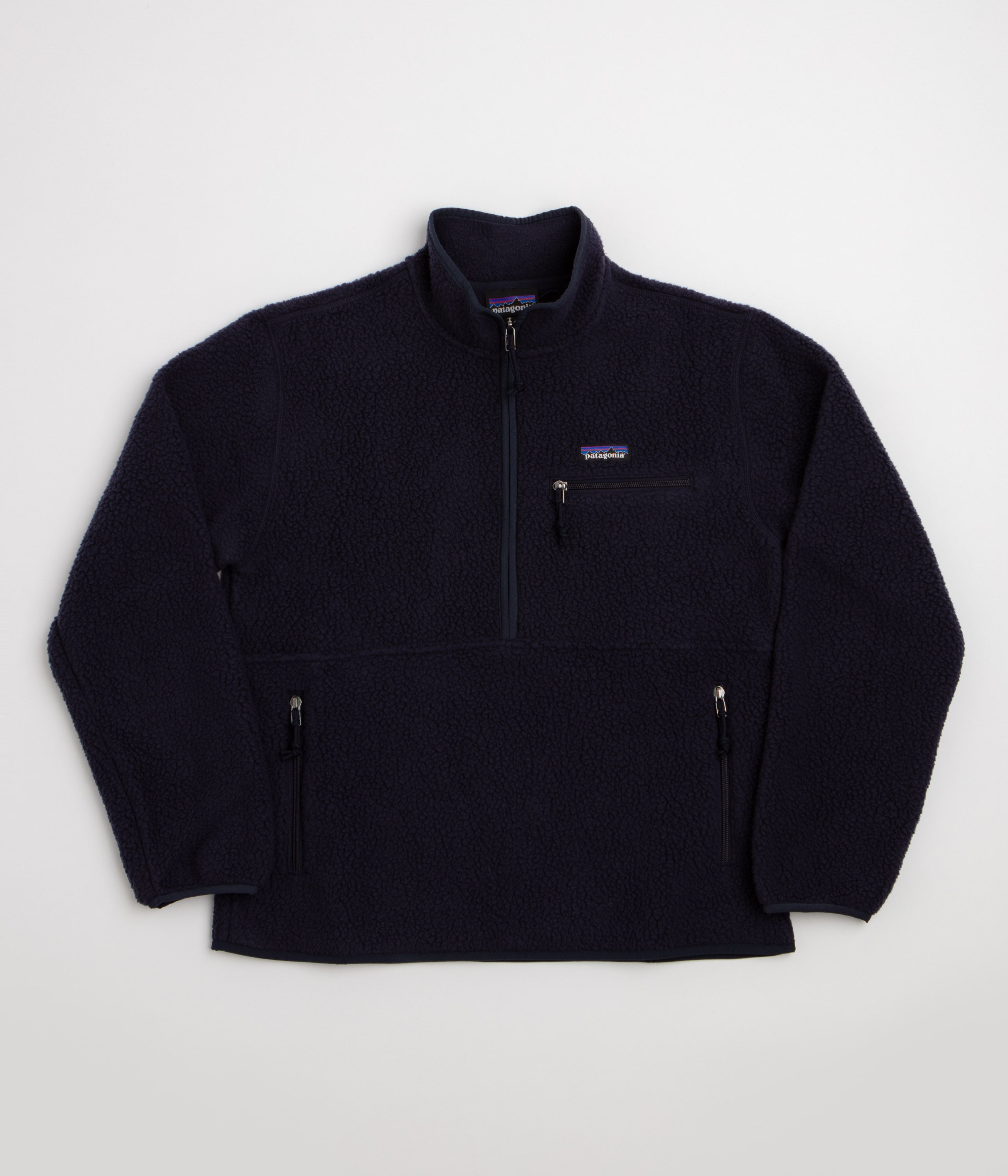 Patagonia Womens Retro Pile Marsupial Fleece - Sunken Blue