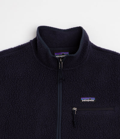 Patagonia Womens Retro Pile Marsupial Fleece - Sunken Blue