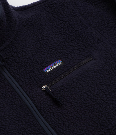 Patagonia Womens Retro Pile Marsupial Fleece - Sunken Blue