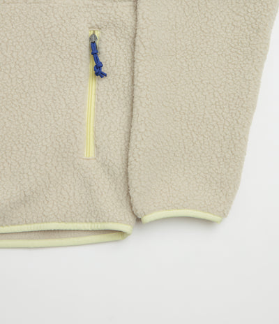 Patagonia Womens Retro Pile Marsupial Fleece - Weathered Stone