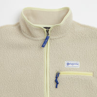 Patagonia Womens Retro Pile Marsupial Fleece - Weathered Stone thumbnail