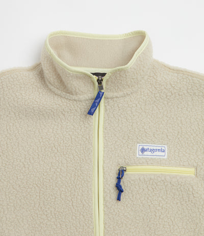 Patagonia Womens Retro Pile Marsupial Fleece - Weathered Stone