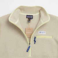 Patagonia Womens Retro Pile Marsupial Fleece - Weathered Stone thumbnail
