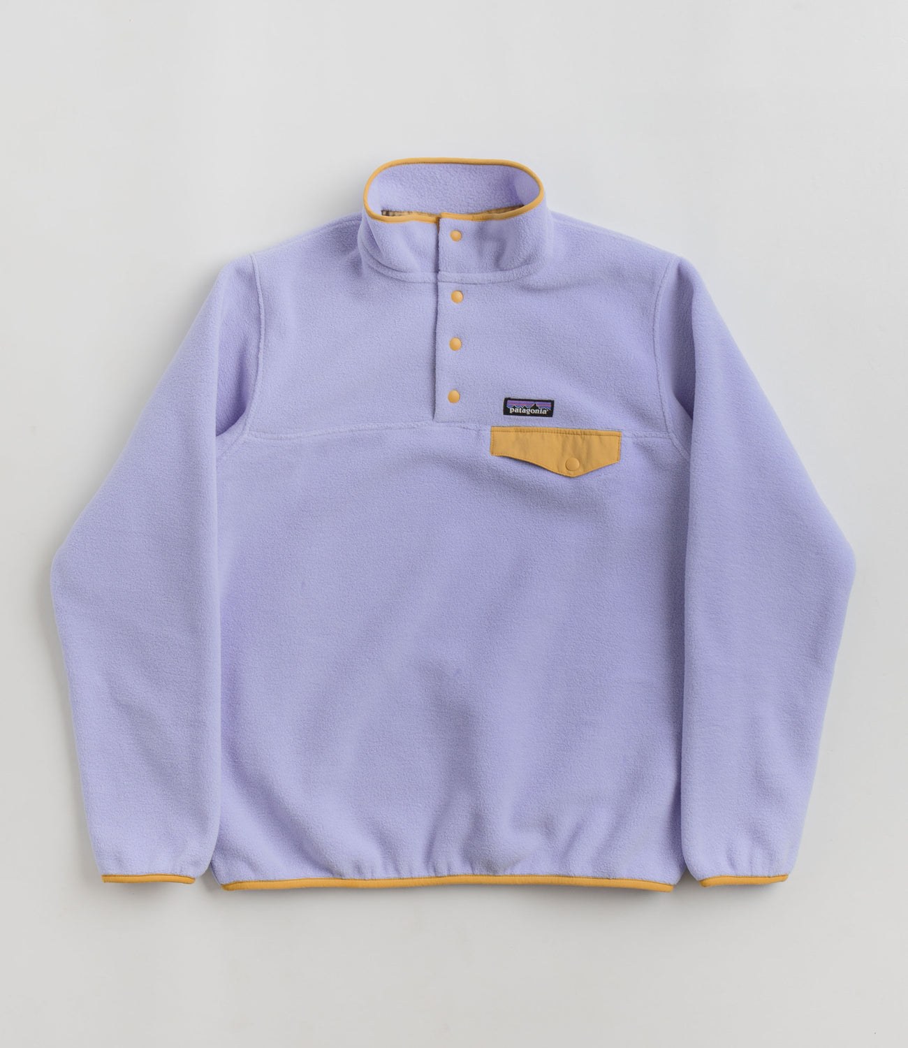 patagonia black hole pale periwinkle Patagonia Womens Synchilla Snap-T Pullover Fleece - Pale Periwinkle