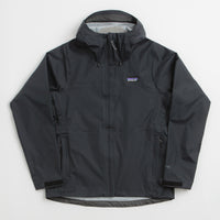 Patagonia Womens Torrentshell 3L Rain Jacket in Black thumbnail