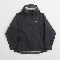 Patagonia Womens Torrentshell 3L Rain Jacket in Black thumbnail