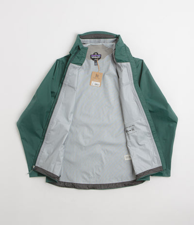 Patagonia Womens Torrentshell 3L Rain Jacket in Cascade Green