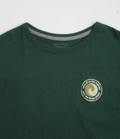 Patagonia Womens Unity Fitz Easy Cut Responsibili-Tee T-Shirt in Cascade Green