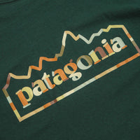Patagonia Womens Unity Fitz Easy Cut Responsibili-Tee T-Shirt in Cascade Green thumbnail