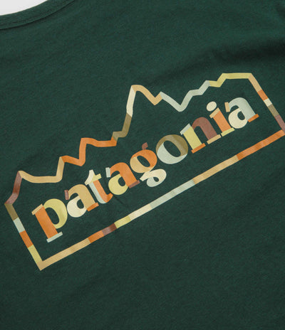 Patagonia Womens Unity Fitz Easy Cut Responsibili-Tee T-Shirt in Cascade Green