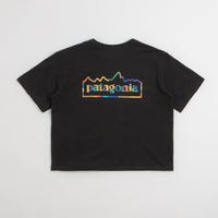 Patagonia Womens Unity Fitz Easy Cut Responsibili-Tee T-Shirt in Ink Black thumbnail