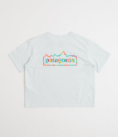 Patagonia Womens Unity Fitz Easy Cut Responsibili-Tee T-Shirt in White