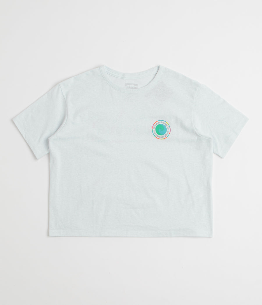 Patagonia Womens Unity Fitz Easy Cut Responsibili-Tee T-Shirt in White