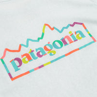 Patagonia Womens Unity Fitz Easy Cut Responsibili-Tee T-Shirt in White thumbnail