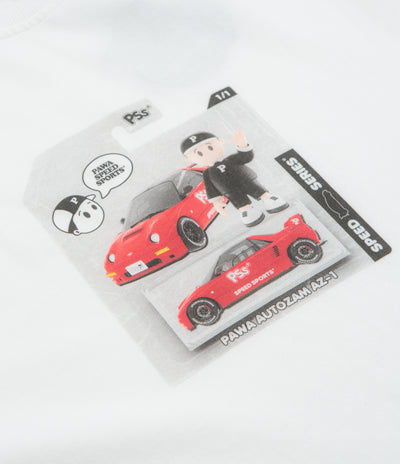 Pawa Speed Sports AZ1-Toy T-Shirt in White