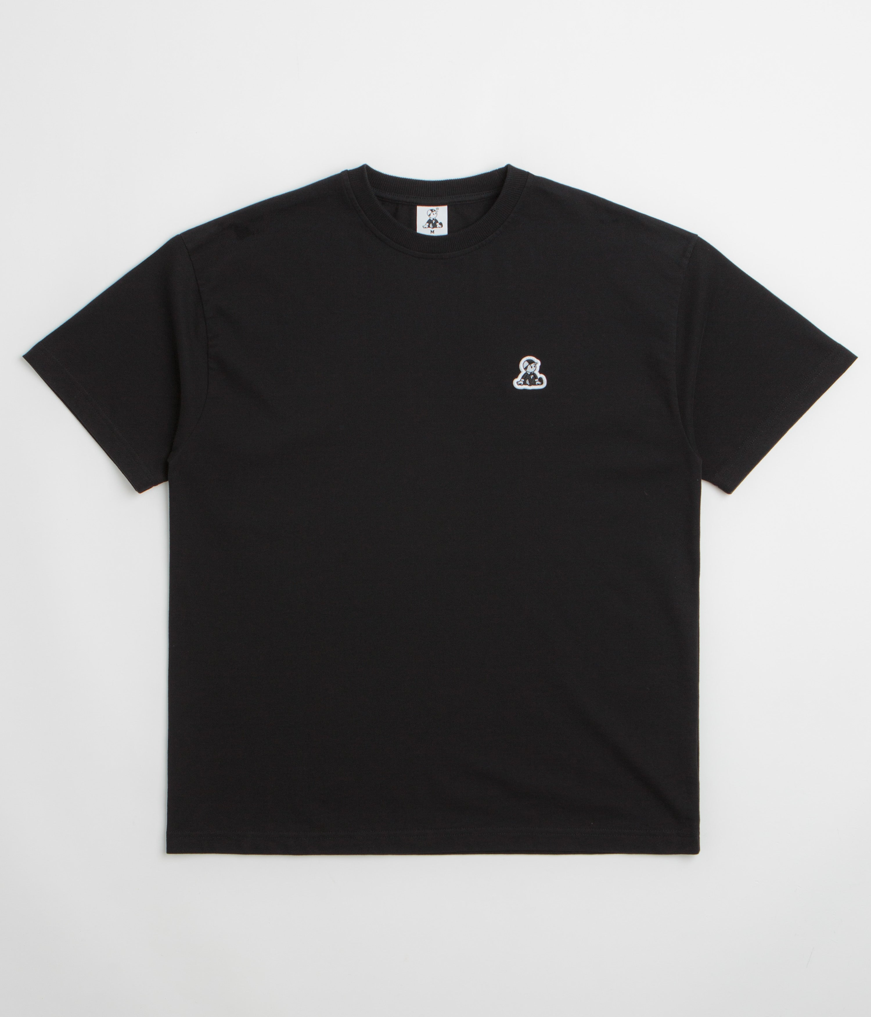 Pawa Speed Sports Boy Patch T-Shirt - Black