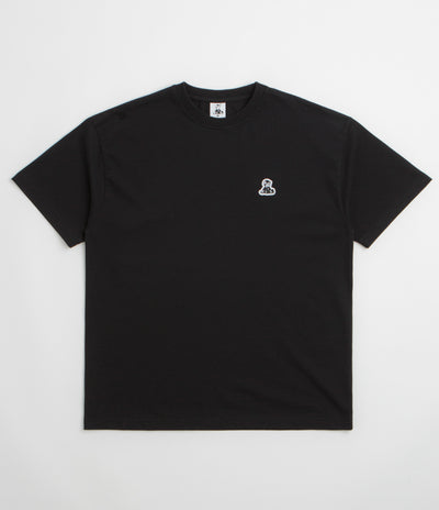 Pawa Speed Sports Boy Patch T-Shirt in Black