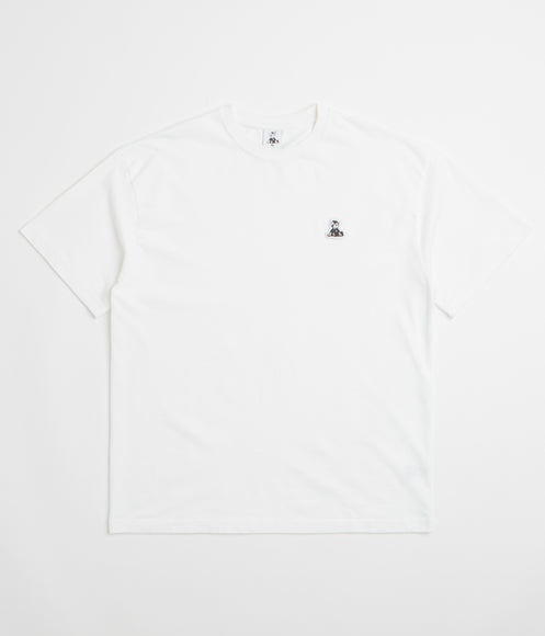 Pawa Speed Sports Boy Patch T-Shirt - White