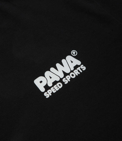 Pawa Speed Sports Burnout T-Shirt - Black