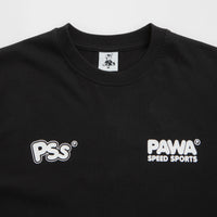 Pawa Speed Sports Burnout T-Shirt - Black thumbnail