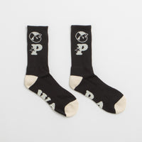 Pawa Speed Sports Classic Socks in Black and White thumbnail