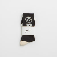 Pawa Speed Sports Classic Socks in Black and White thumbnail