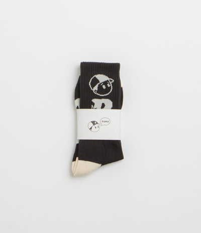 Pawa Speed Sports Classic Socks in Black and White