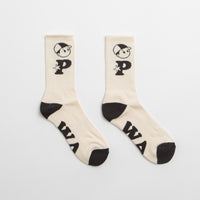 Pawa Speed Sports Classic Socks in White and Black thumbnail