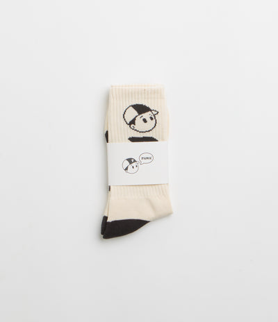 Pawa Speed Sports Classic Socks in White and Black