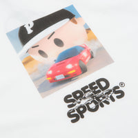 Pawa Speed Sports Desert Drift T-Shirt in White thumbnail