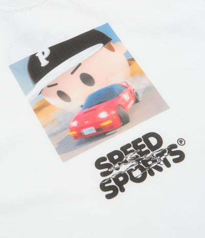 Pawa Speed Sports Desert Drift T-Shirt in White