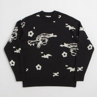 Pawa Speed Sports Digi Doggo Knit Sweatshirt in Black thumbnail