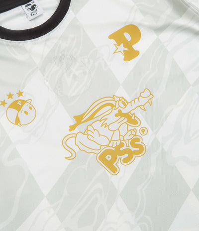 Pawa Speed Sports Doggo Football Shirt - Cream / Gold