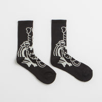 Pawa Speed Sports Doggo Socks in Black thumbnail
