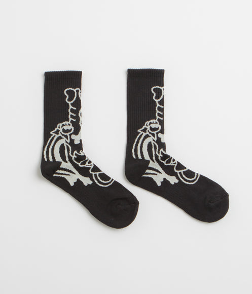 Pawa Speed Sports Doggo Socks - Black