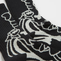 Pawa Speed Sports Doggo Socks in Black thumbnail