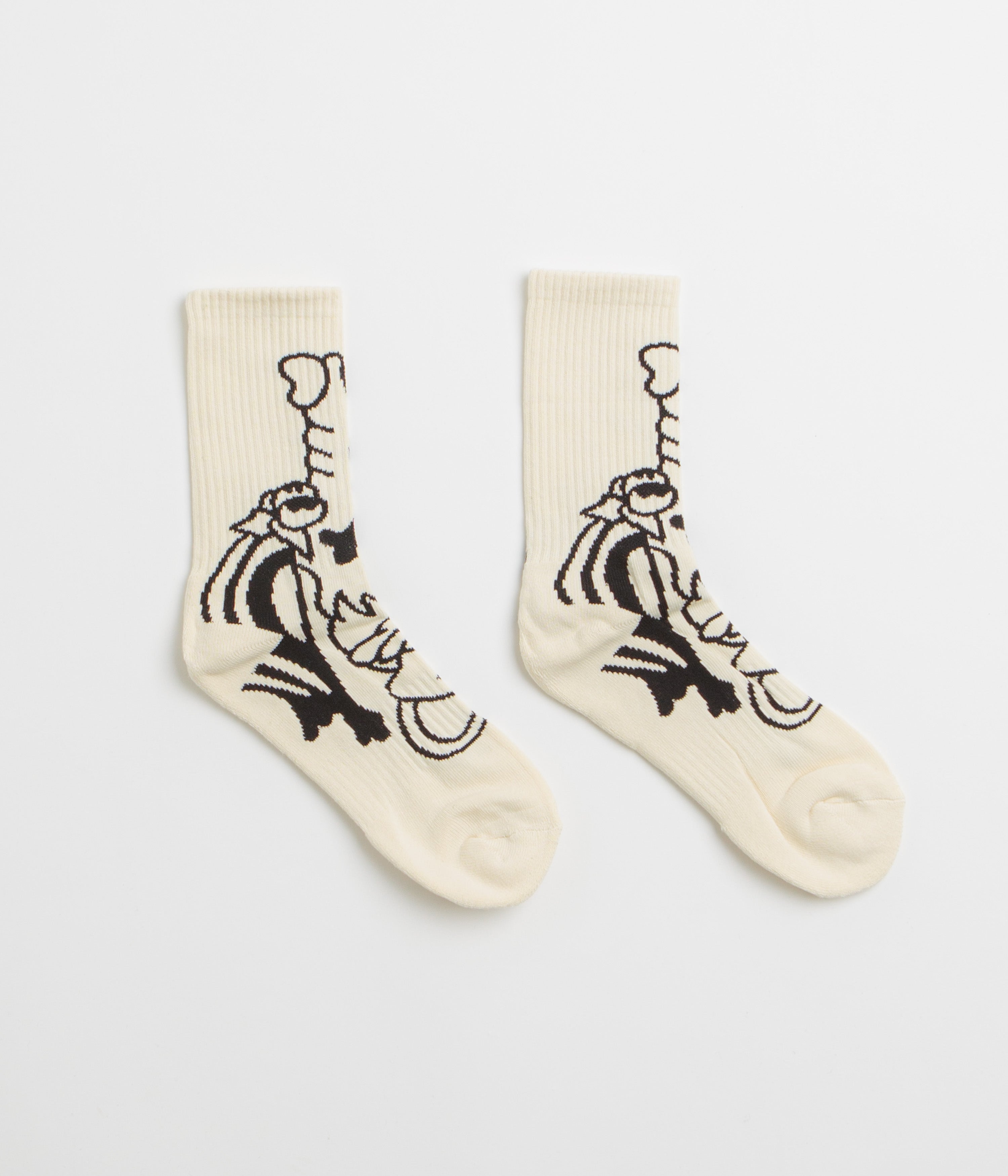 Pawa Speed Sports Doggo Socks in Cream