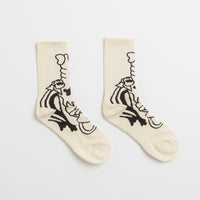 Pawa Speed Sports Doggo Socks - Cream thumbnail