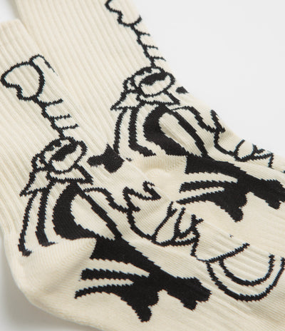Pawa Speed Sports Doggo Socks - Cream