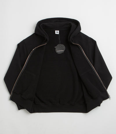 Pawa Speed Sports Doggo Zip Hoodie in Black