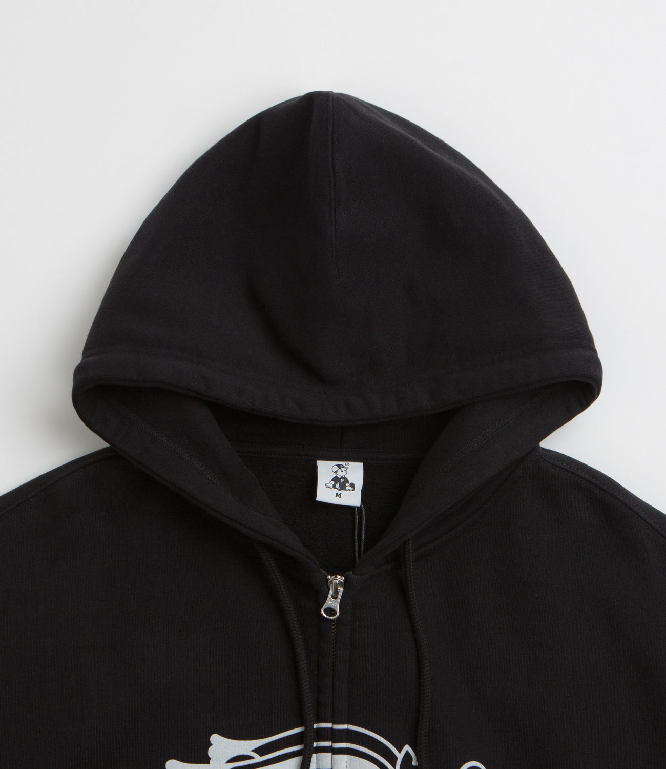 Pawa Speed Sports Doggo Zip Hoodie Black Flatspot Pawa Speed Sports Doggo Zip Hoodie Black Flatspot